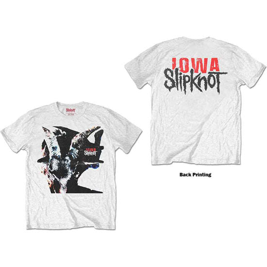 T-Shirt - Slipknot - Iowa Goat Shadow - White