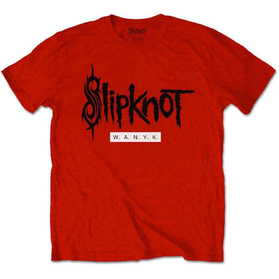 T-Shirt - Slipknot - WANYK - Red - Front