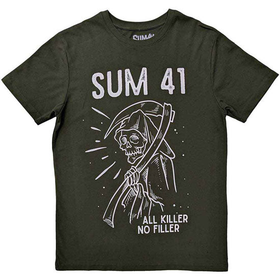 T-Shirt - Sum 41 - Reaper - Army Green