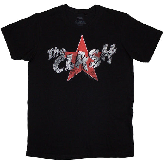T-Shirt - Clash (The) - Star Logo