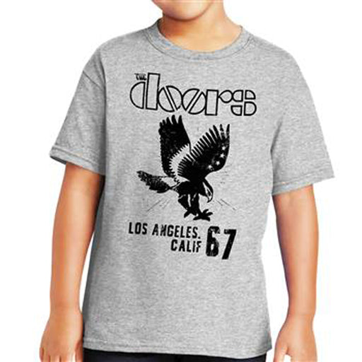 T-Shirt - The Doors - LA California 67 - Grey - Kids