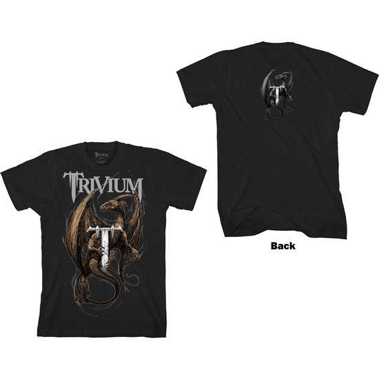 T-Shirt - Trivium - Perched Dragon