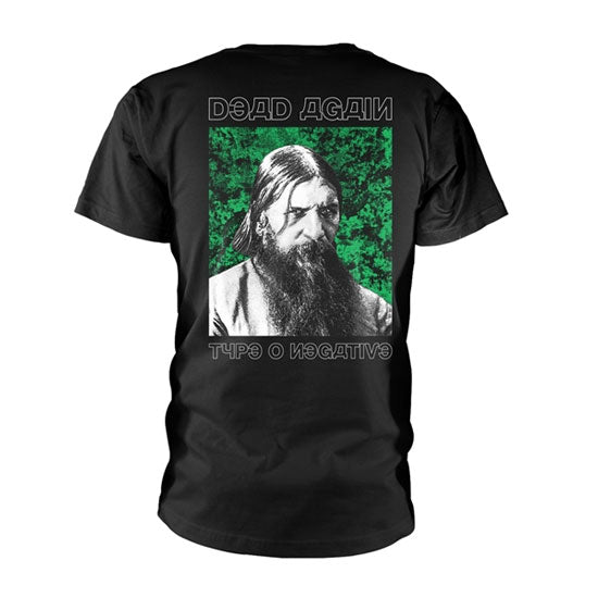 T-Shirt - Type O Negative - Green Rasputin - Back