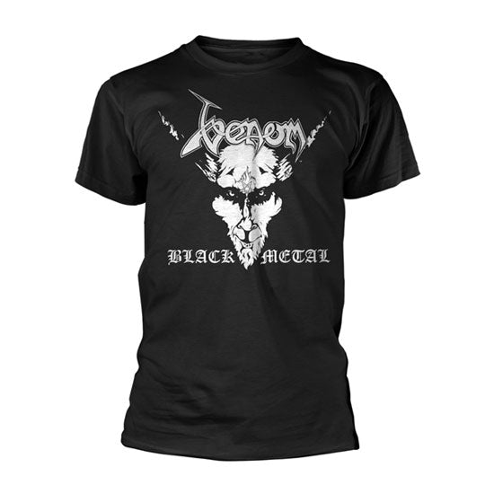 T-Shirt - Venom - Black Metal White - Front