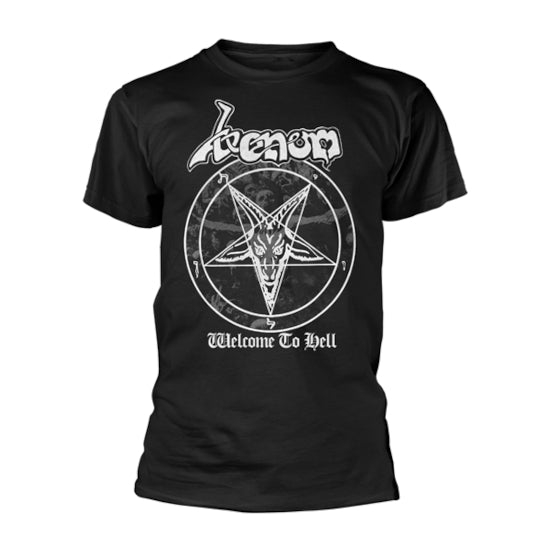 T-Shirt - Venom - Welcome to Hell - White Print - Front