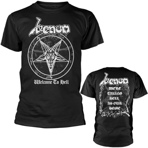 T-Shirt - Venom - Welcome to Hell - White Print