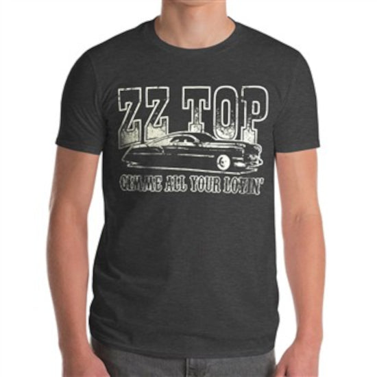 T-Shirt - ZZ Top - Gimme All Your Lovin' - Grey