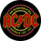 Back Patch - ACDC - High Voltage Rock N Roll - Round