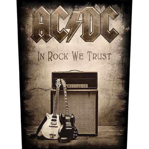 Back Patch - ACDC - In Rock We Trust