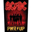 Back Patch - ACDC - PWR Up Band