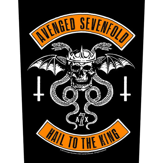 Back Patch - Avenged Sevenfold - Biker