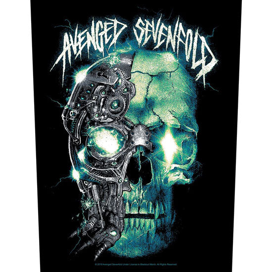 Back Patch - Avenged Sevenfold - Mechanical Skull