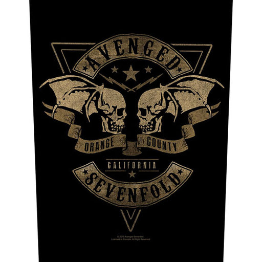 Back Patch - Avenged Sevenfold - Orange County