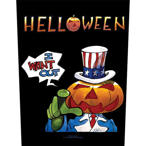 Back Patch - Helloween - I Want Out