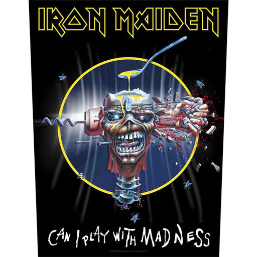Back Patch - Iron Maiden - Can I Play With Madness