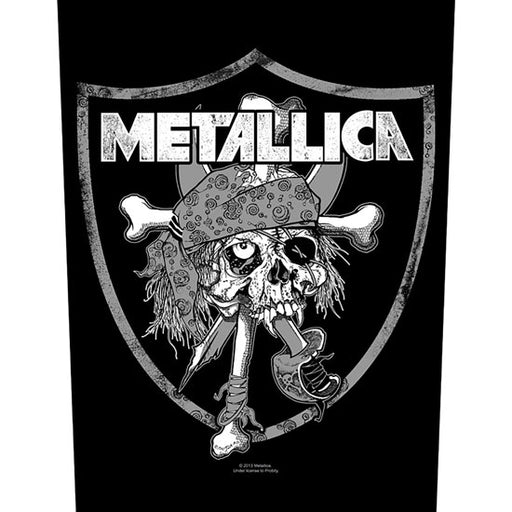 Back Patch - Metallica - Raiders Skull