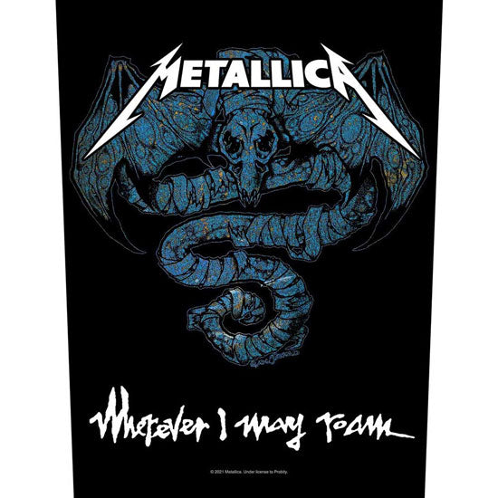 Back Patch - Metallica - Wherever I May Roam