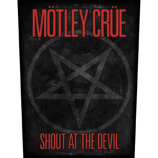 Back Patch - Motley Crue - Shout at the Devil V2