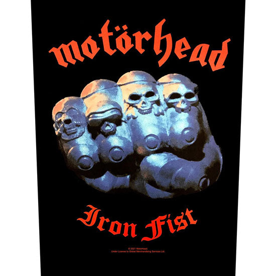 Back Patch - Motorhead - Iron Fist