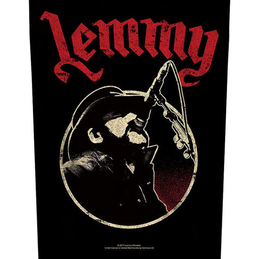 Back Patch - Motorhead - Lemmy - Microphone