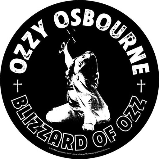 Back Patch - Ozzy Osbourne - Blizzard of Ozz - Round