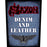 Back Patch - Saxon - Denim and Leather