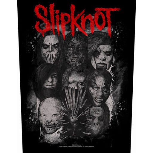 Back Patch - Slipknot - We Are Not Your Kind Masks