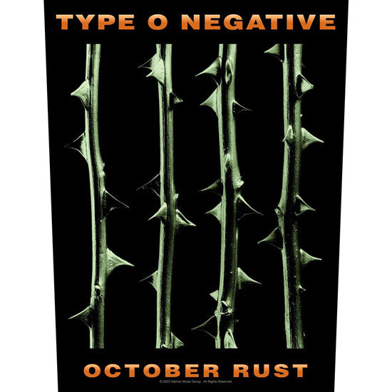 Back Patch - Type O Negative - October Rust