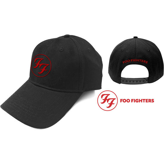 Baseball Hat - Foo Fighters - Red Circle Logo | Rock, Heavy Metal, Punk