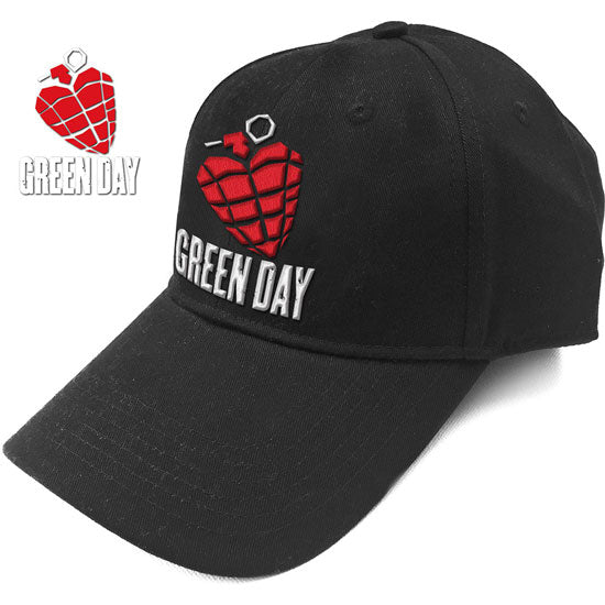 Baseball Hat - Green Day - Grenade Logo
