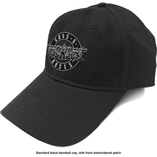Baseball Hat - Guns N' Roses - White Circle Logo