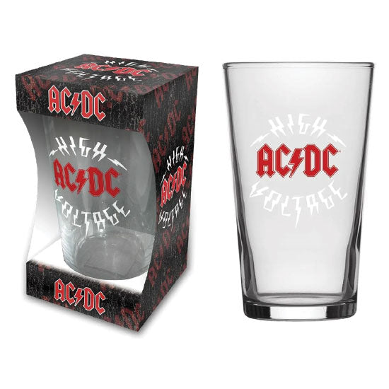 Beer Glass - ACDC - High Voltage