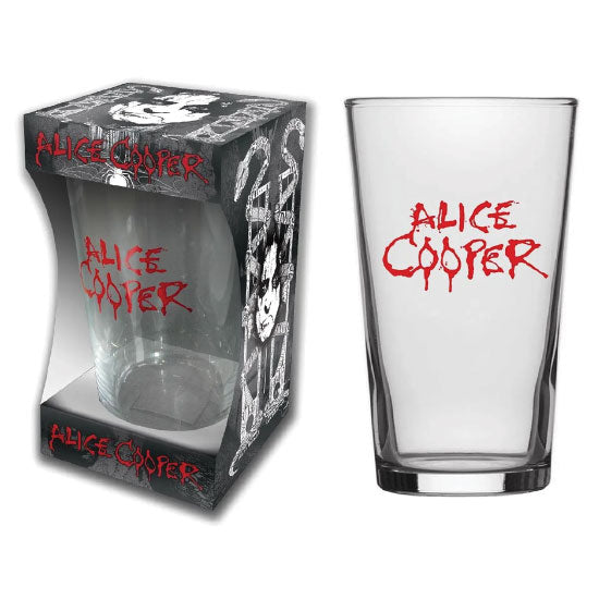 Beer Glass - Alice Cooper - Logo
