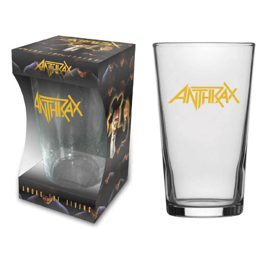 Beer Glass - Anthrax - Logo