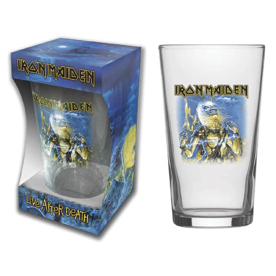 Beer Glass - Iron Maiden - Live After Death