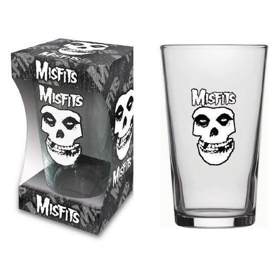 Beer Glass - Misfits - Skull