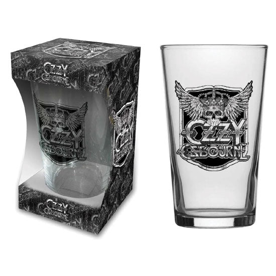 Beer Glass - Ozzy Osbourne - Crest | Rock, Heavy Metal, Punk