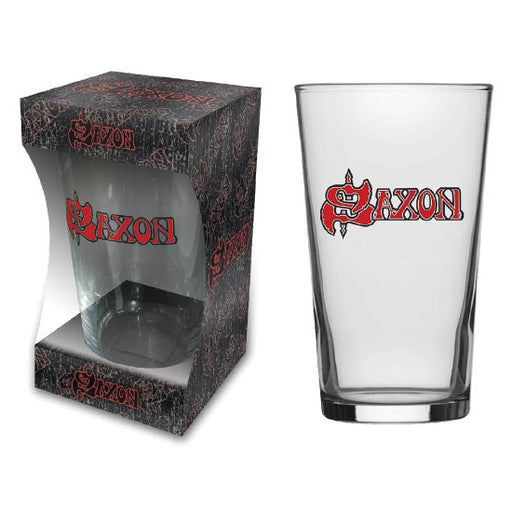 Beer Glass - Saxon - Logo