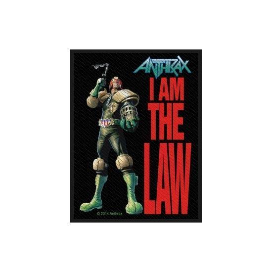 Anthrax - I Am The Law (Patches)-Metalomania