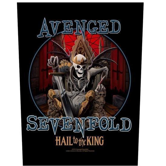 Back Patch - Avenged Sevenfold (A7X) - Hail to the King-Metalomania