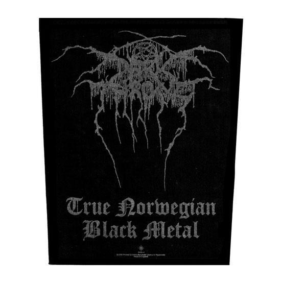 Back Patch - Darkthrone - True Norwegian Black Metal-Metalomania