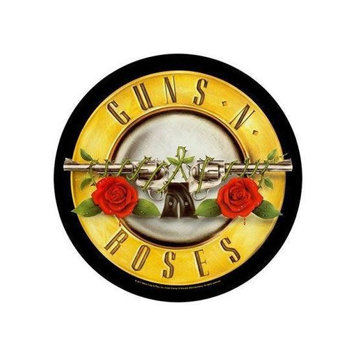 Back Patch - Guns N Roses - Bullet Logo (ROUND)-Metalomania