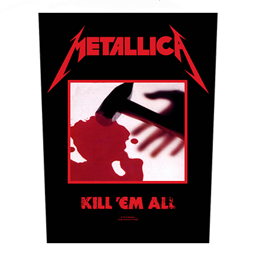Back Patch - Metallica - Kill 'Em All