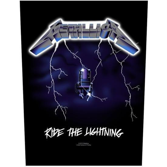 Back Patch - Metallica - Ride the Lightning-Metalomania