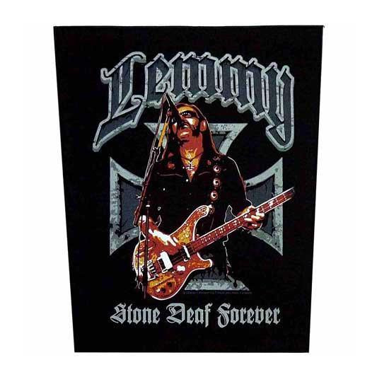 Back Patch - Motorhead - Lemmy - Stone Deaf-Metalomania