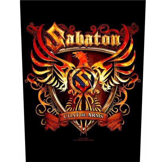 Back Patch - Sabaton - Coat of Arms-Metalomania