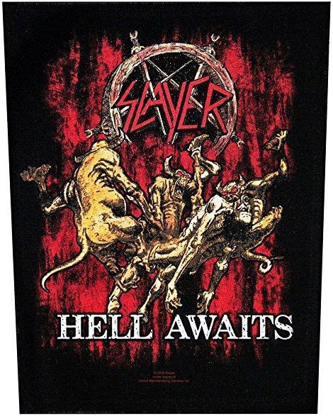 Back Patch - Slayer - Hell Awaits-Metalomania