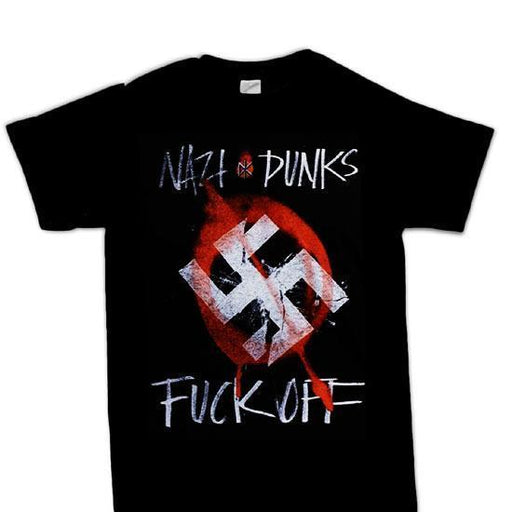 Dead Kennedys Nazi Punks Fuck Off (T-Shirts)-Metalomania