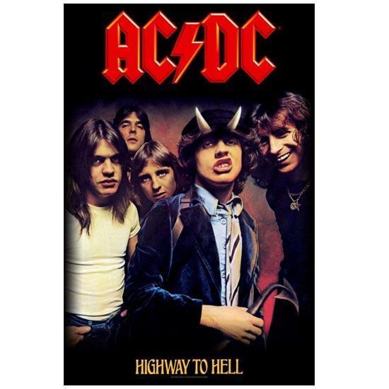 Deluxe Flag - ACDC - Highway to Hell-Metalomania