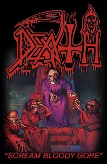Deluxe Flag - Death - Scream Bloody Gore-Metalomania